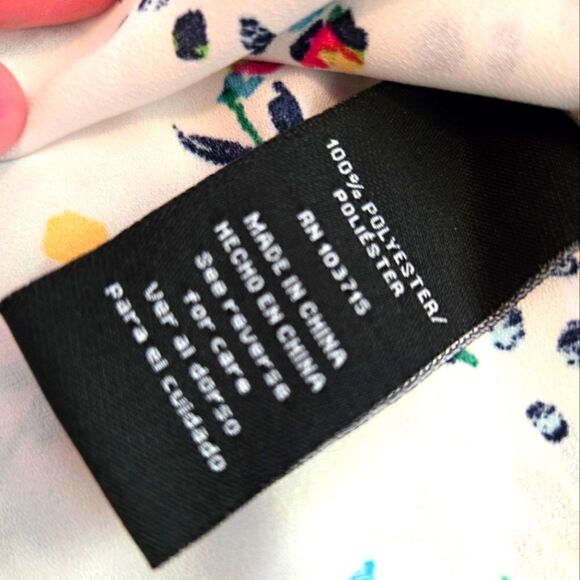 EC ZAC & RACHEL FLOWERS AND DOTS LAYERED TANK SZ.S - Picture 3 of 5